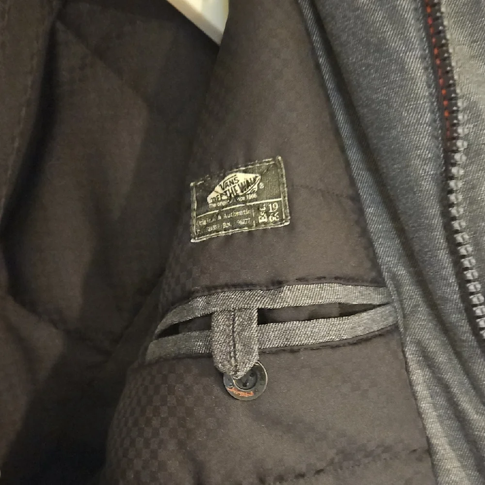 Vans Men's Charcoal Bomber Jacket (Large) - Picture 5 of 6